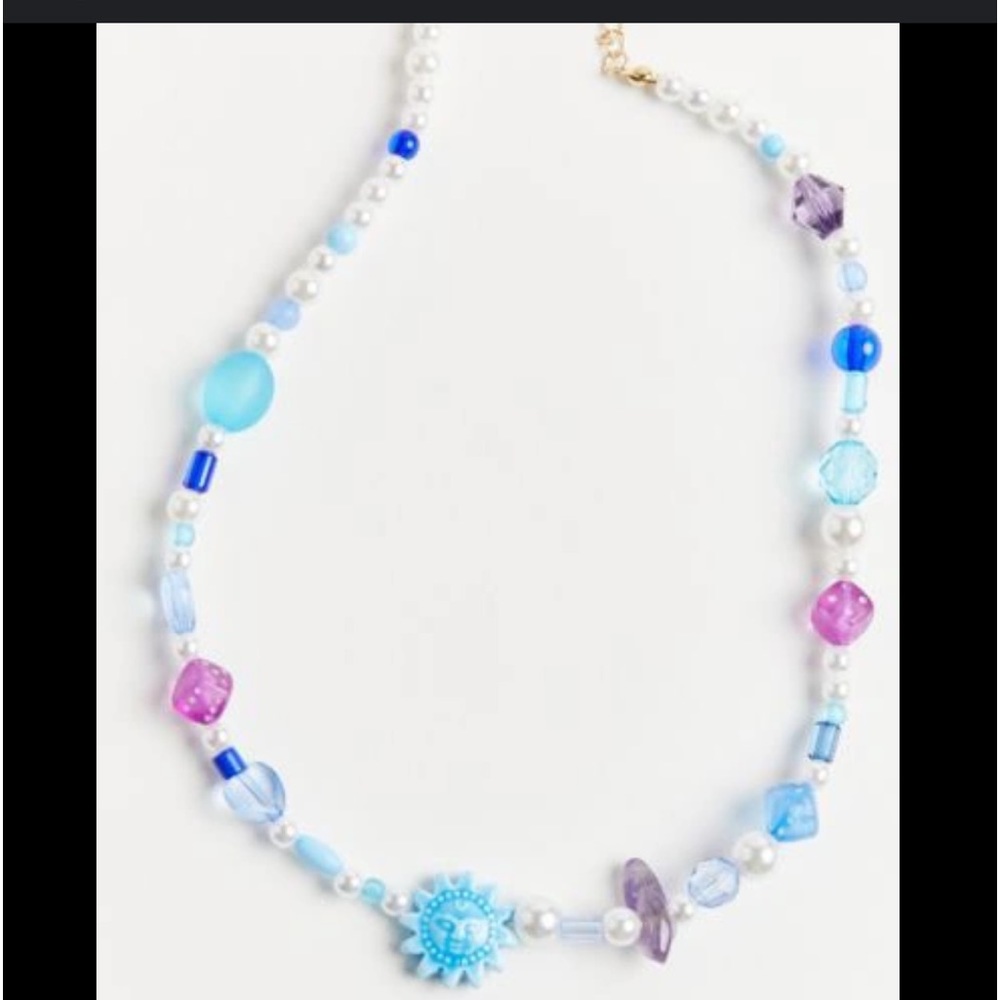 UO Daria Beaded Charm necklace